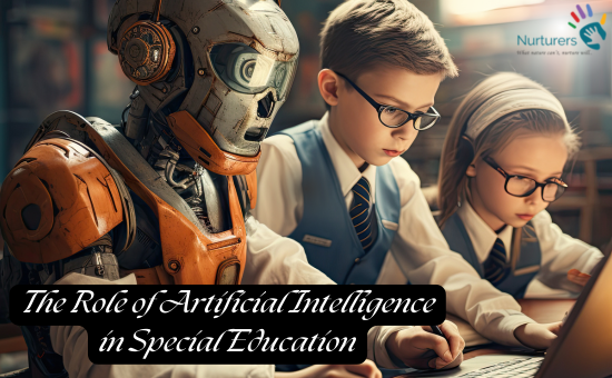 special students study with the help of Artificial intelligence