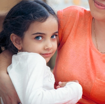 mother and daughter